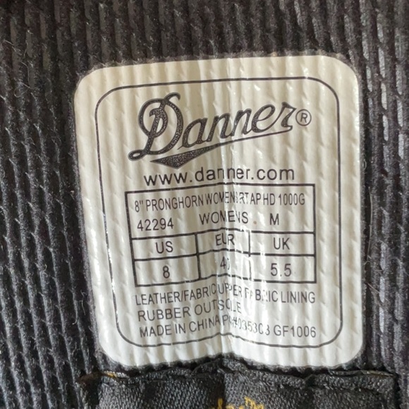 Danner Brown hunting boots gore-Tex - Picture 9 of 9